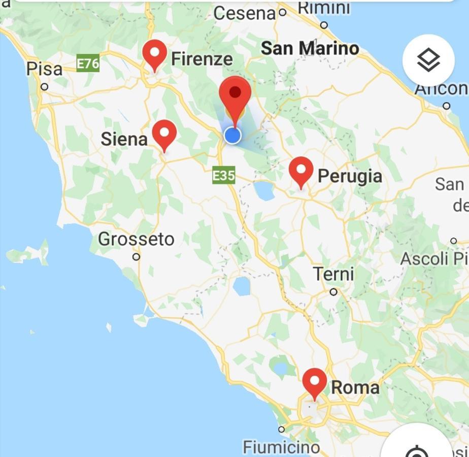 Apartmán Casa Di Pietro Aretino, Arezzo Centro Storico 4-8 Letti Exteriér fotografie